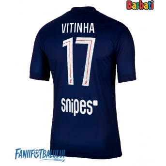 Paris Saint-Germain Vitinha #17 Tricou Fotbal Replică 2025-26 Barbati Acasa
